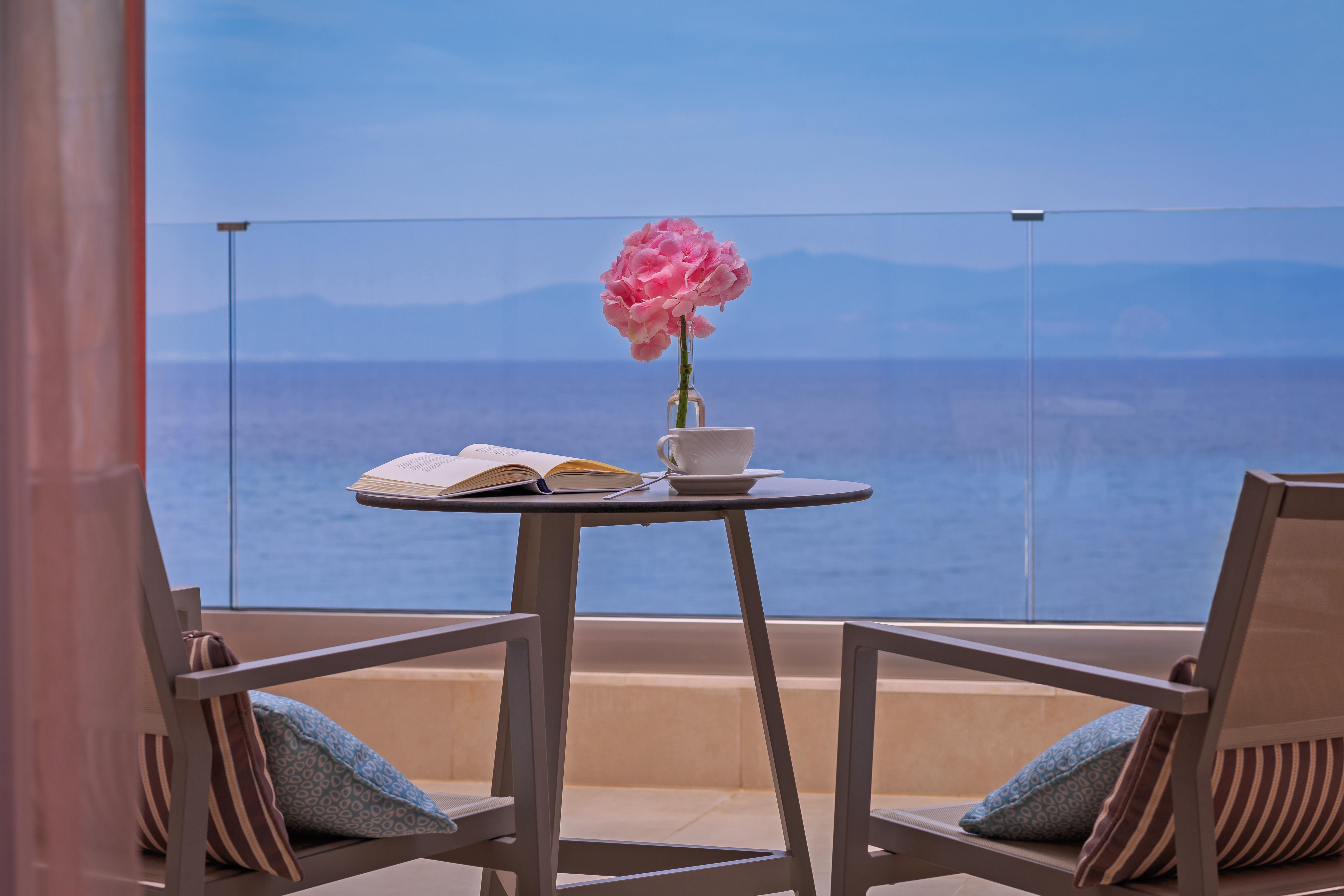 Miraggio Thermal Spa Resort Paliouri Exterior foto View from the hotel
