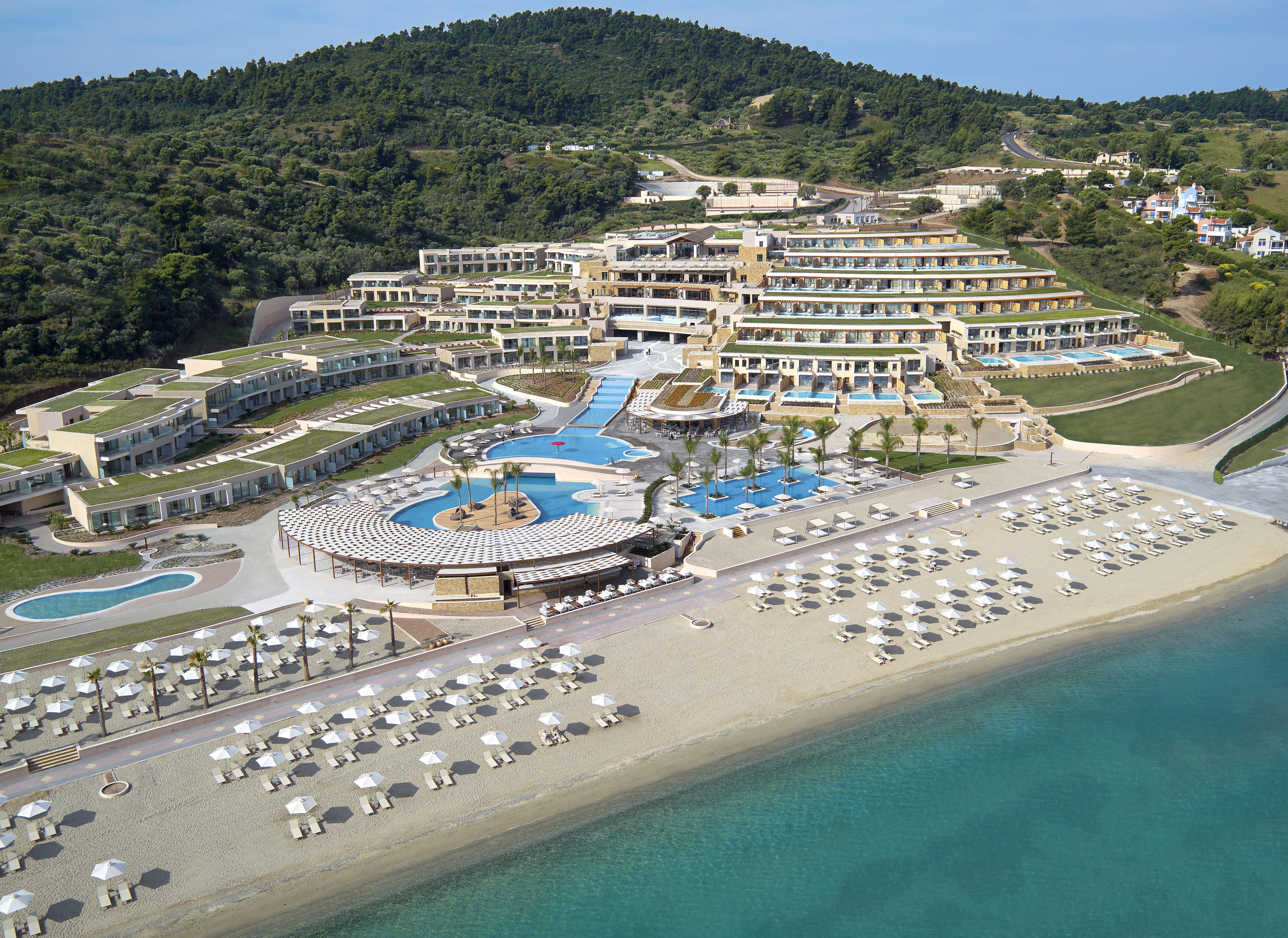 Miraggio Thermal Spa Resort Paliouri Exterior foto The resort of Porto Grande
