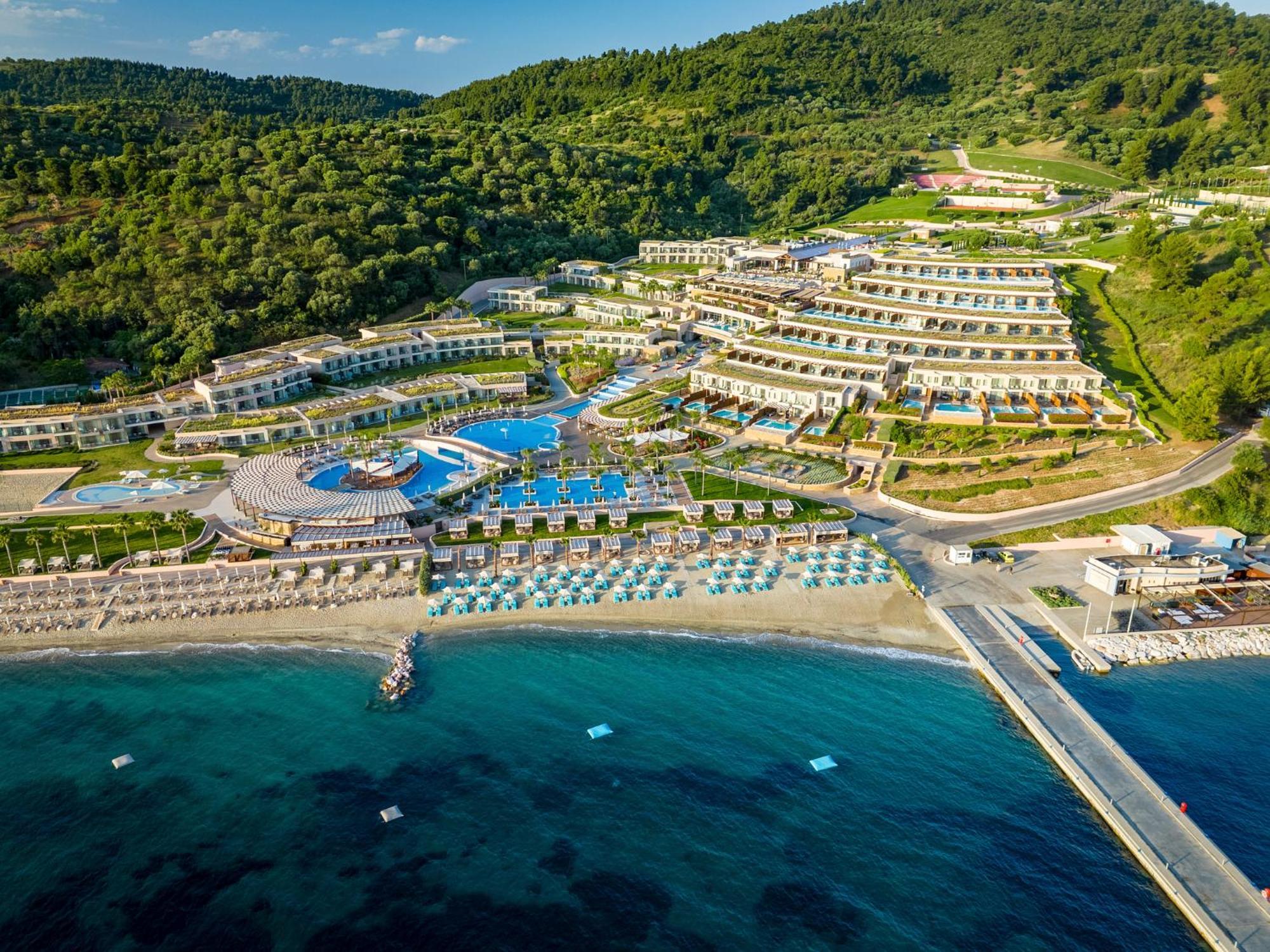 Miraggio Thermal Spa Resort Paliouri Exterior foto The resort