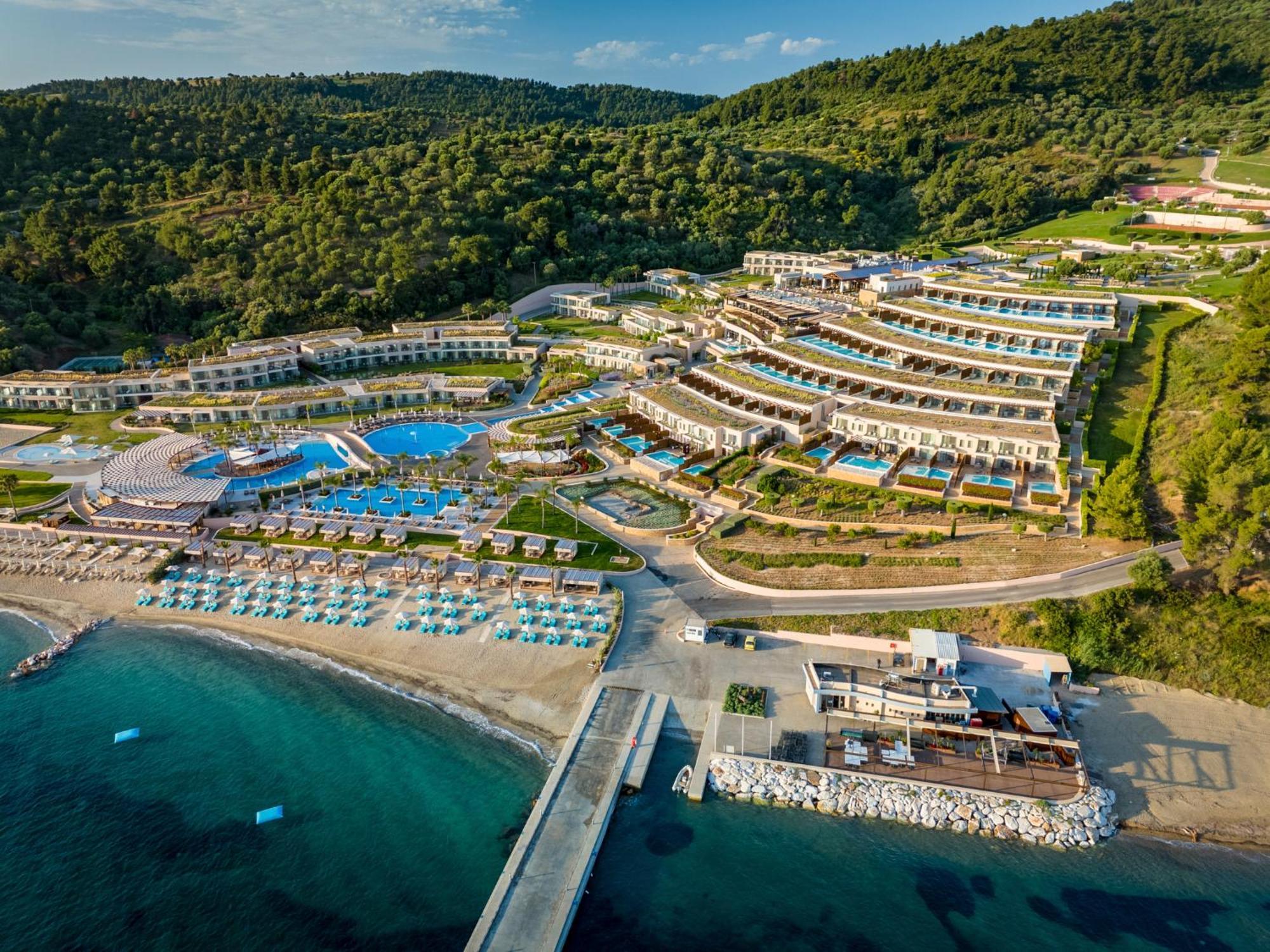 Miraggio Thermal Spa Resort Paliouri Exterior foto